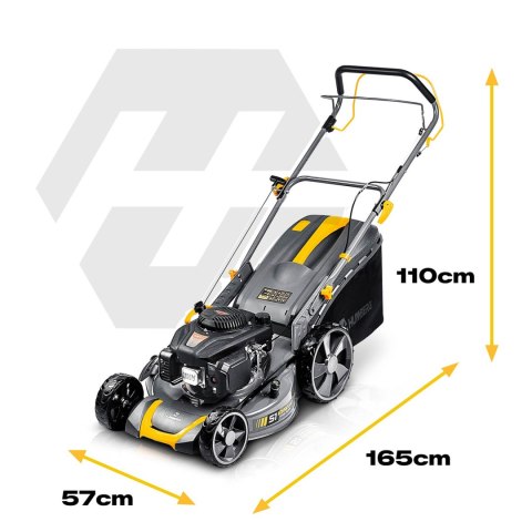 Kosiarka spalinowa z napędem 51 cm 70 l loncin 196cc + olej Humberg HM-601