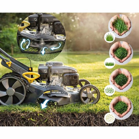 Kosiarka spalinowa z napędem 56 cm 70 l LONCIN 196cc + olej Humberg HM-602