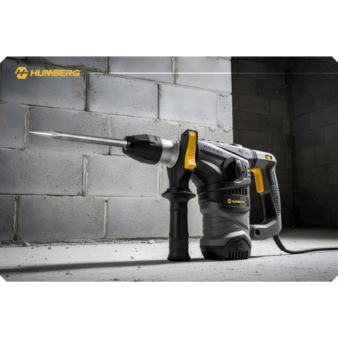 Młotowiertarka udarowa młot wiertarka SDS PLUS 1600 W Humberg HM-431