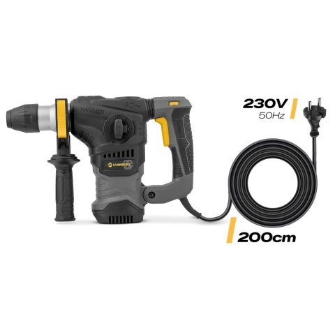 Młotowiertarka udarowa młot wiertarka SDS PLUS 1600 W Humberg HM-431