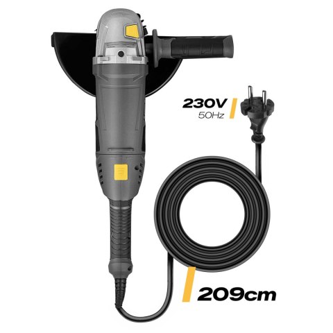 Szlifierka kątowa diax 2000W 230mm wolny start mocna kątówka Humberg HM-413