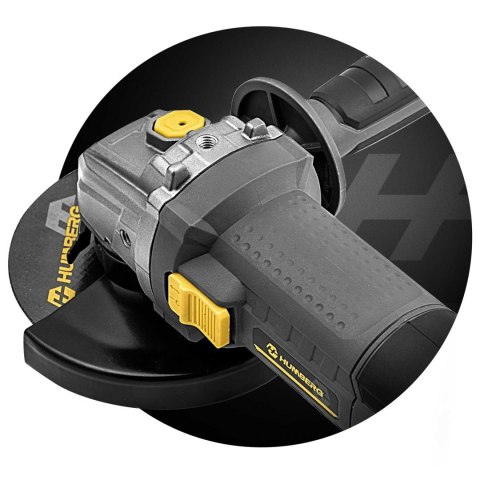 Szlifierka kątowa diax 900W regulacja obrotów 10 tarcz 125mm mocna kątówka Humberg HM-410