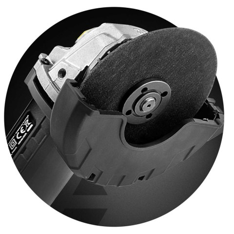 Szlifierka kątowa diax 900W regulacja obrotów 10 tarcz 125mm mocna kątówka Humberg HM-410