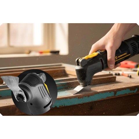 Szlifierka oscylacyjna multiszlifierka polerka 310W Humberg HM-414