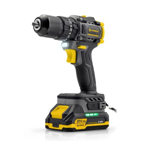 Wiertarko-wkrętarka akumulatorowa z udarem Humberg 21V HM-432