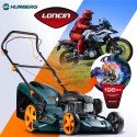 Kosiarka spalinowa z napędem 51 cm 70 l Loncin 196cc + olej Humberg HM-601