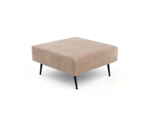 Pufa tapicerowana MIRANO do narożnika modułowego, tkanina sztruks - 80x80 - SZTRUKS - Granat