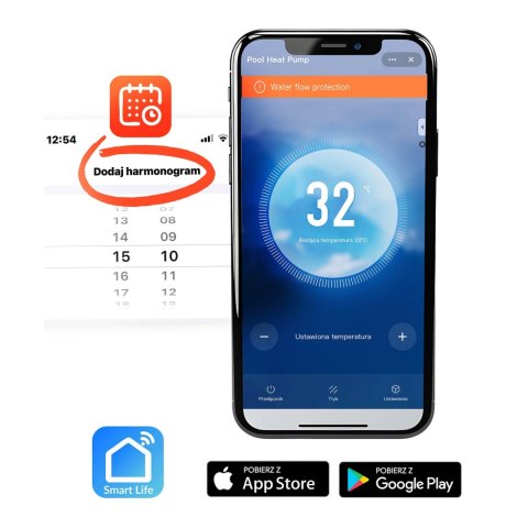 Pompa ciepła do basenu spa podgrzewacz wody 10kw Humberg HM-912