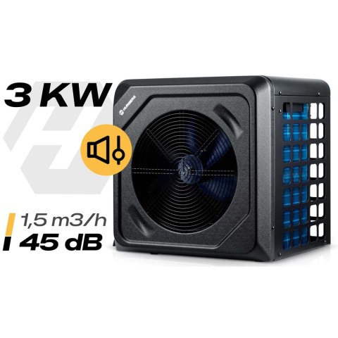 Pompa ciepła do basenu spa podgrzewacz wody 3kw Humberg HM-911