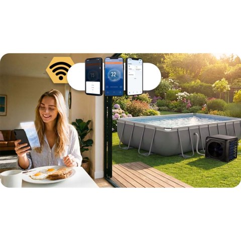 Pompa ciepła do basenu spa podgrzewacz wody 5kw Humberg HM-910