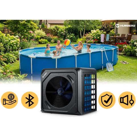 Pompa ciepła do basenu spa podgrzewacz wody 5kw Humberg HM-910