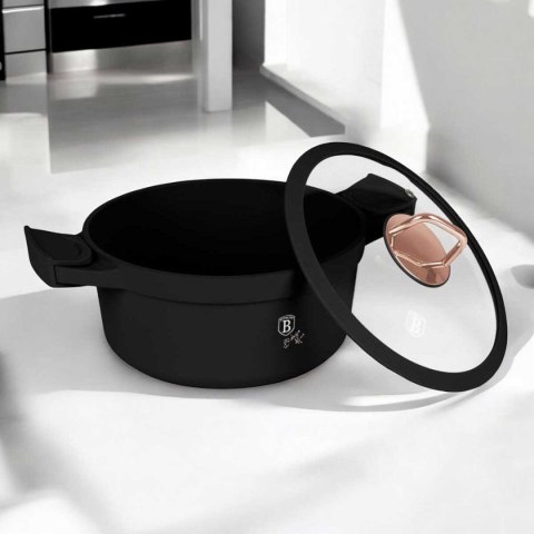 GARNEK TYTANOWY 20cm BERLINGER HAUS BH-1456 BLACK ROSE