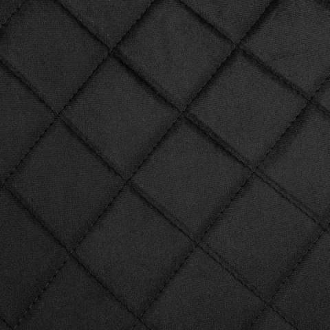 Krzesło aksamitne ORLANDO Velvet Czarne