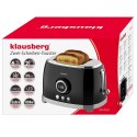 TOSTER OPIEKACZ NA 2 KROMKI WYŚWIETLACZ LED KLAUSBERG KB-9025 RETRO