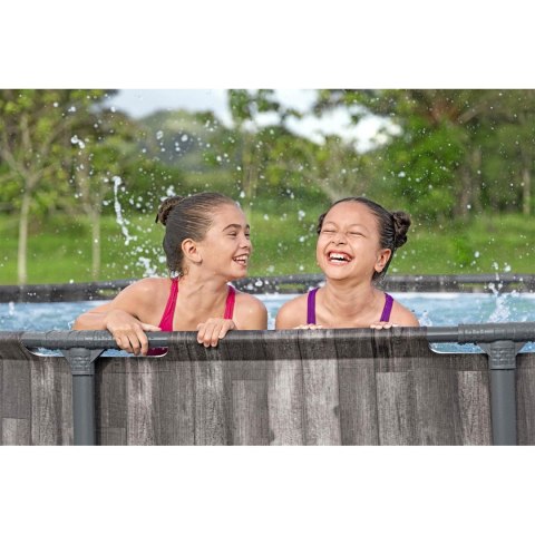 Basen ogrodowy stelażowy 366 x 100 cm 18w1 Bestway 5614X