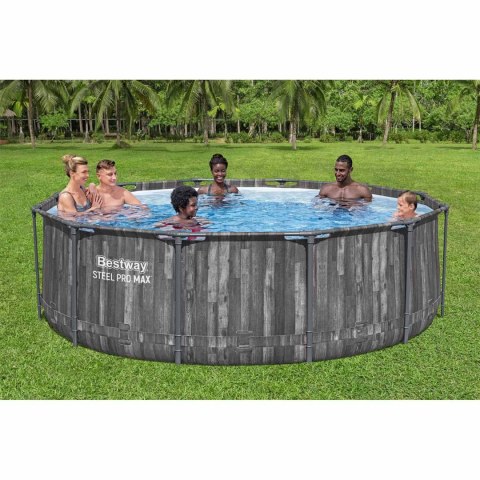 Basen ogrodowy stelażowy 366 x 100 cm 18w1 Bestway 5614X