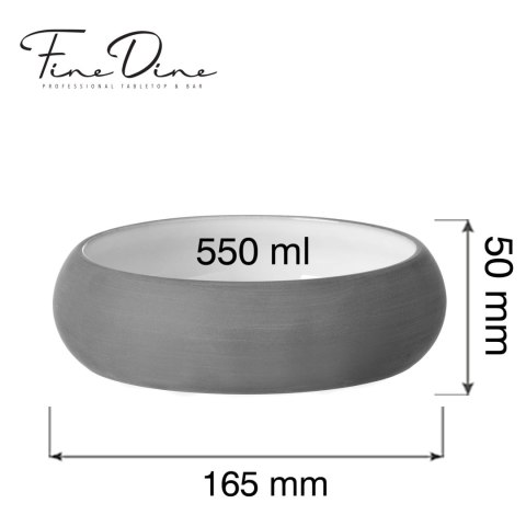 Miska Mia White 165mm, 550ml