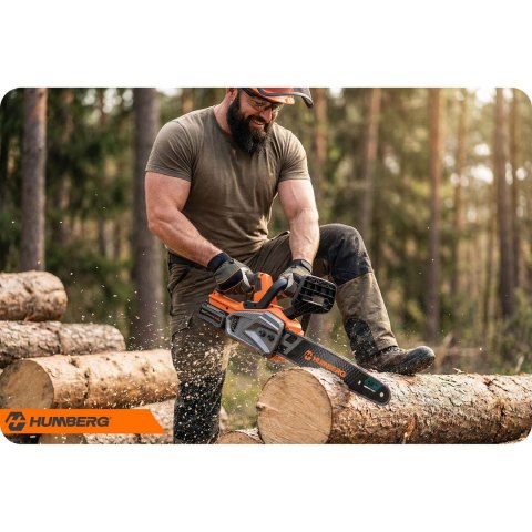 Piła łańcuchowa 12" akumulatorowa pilarka do drewna Humberg HM-436