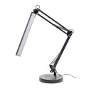 PLATINET DESK DRAWING LAMP LAMPA KREŚLARSKA FLEXY 10W, 1 HEAD, 80 LED, BASE+CLIP, BLACK [46004]