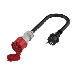 PLATINET EV ADAPTER 22KW CEE female to 3.5KW Schuko plug single-phase, max 3.68KW @16A,0.2M