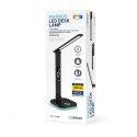 PLATINET LED DESK LAMP LAMPKA BIURKOWA RGB WIRELESS CHARGING BLACK [46217]
