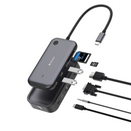 VERBATIM Share My Screen USB-C Wireless Display Adapter 4K with Hub 32146