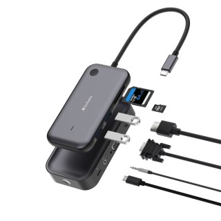 VERBATIM Share My Screen USB-C Wireless Display Adapter 4K with Hub 32146