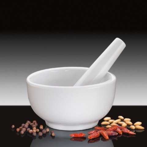 Küchenprofi - Moździerz porcelanowy do przypraw i nasion 12x6,5 cm