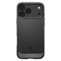 Spigen Rugged Armor Mag MagSafe - Etui do iPhone 17 Pro Max (Matte Black)