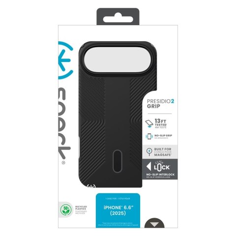 Speck Presidio2 Grip ClickLock & MagSafe - Etui iPhone Air (Black / Slate Grey / White)