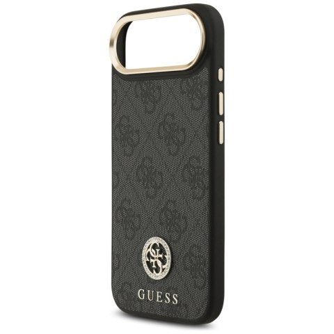 Guess 4G Strass Logo MagSafe - Etui iPhone Air (czarny)
