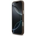 Guess 4G Triangle Logo MagSafe - Etui iPhone 17 Pro Max (brązowy)