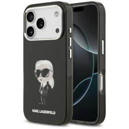 Karl Lagerfeld IML Aquarelle Karl & Logo MagSafe - Etui iPhone 17 Pro (czarny)