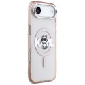 Karl Lagerfeld IML Choupette Sketch Logo MagSafe - Etui iPhone Air (różowy)