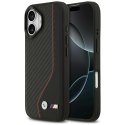 BMW M Carbon Line & Logo MagSafe - Etui iPhone 17 (czerwony)