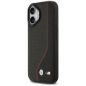 BMW M Carbon Line & Logo MagSafe - Etui iPhone 17 (czerwony)