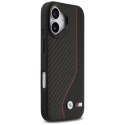 BMW M Carbon Line & Logo MagSafe - Etui iPhone 17 (czerwony)