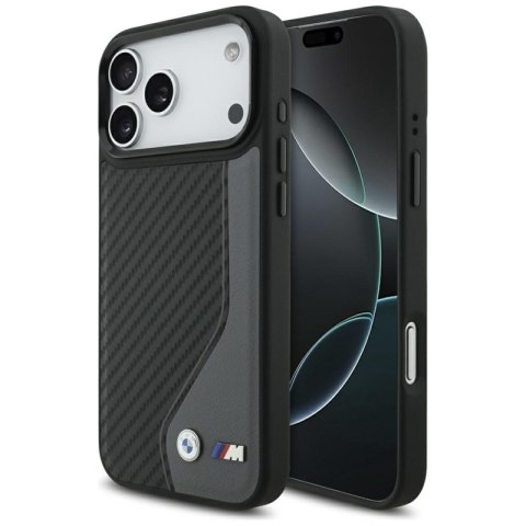 BMW M Carbon Logo MagSafe - Etui iPhone 17 Pro Max (antracyt)