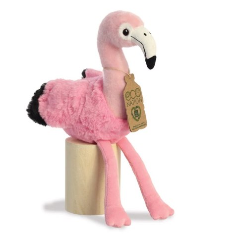 Eco Nation - Pluszowa maskotka / przytulanka Flaming siedzący 27 cm Eco-Friendly