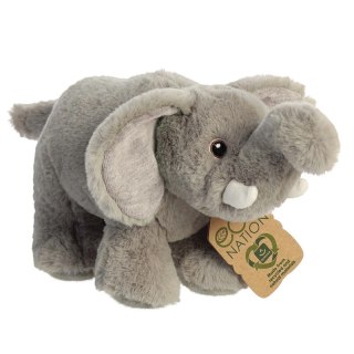Eco Nation - Pluszowa maskotka / przytulanka Słoń 27 cm Eco-Friendly