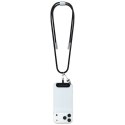 Karl Lagerfeld Crossbody Strap Ikonik Charm - Uniwersalny pasek do telefonu / kabel USB-C do USB-C 1.5m (czarny)