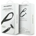 Karl Lagerfeld Universal Crossbody Strap Tether Patch Choupette Metal Logo - Uniwersalny pasek / smycz do telefonu (czarny)
