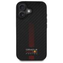 Red Bull Carbon Fiber Power Bar MagSafe - Etui iPhone 16 Plus (czarny)