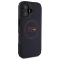Red Bull Leather Red Ring MagSafe - Etui iPhone 16 Plus (granatowy)