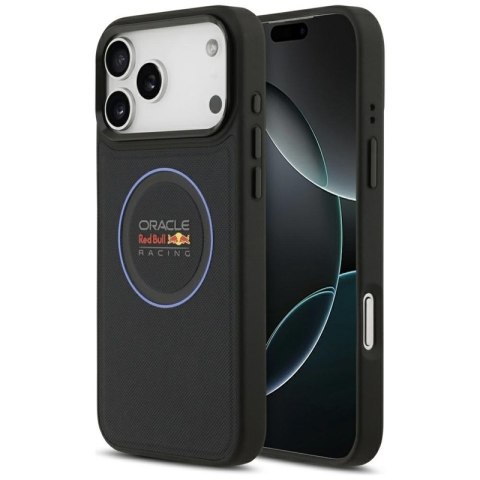 Red Bull Meshed Blue Ring & Metal Buttons MagSafe - Etui iPhone 17 Pro Max (granatowy)