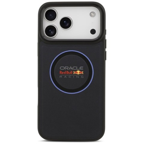 Red Bull Meshed Blue Ring & Metal Buttons MagSafe - Etui iPhone 17 Pro Max (granatowy)