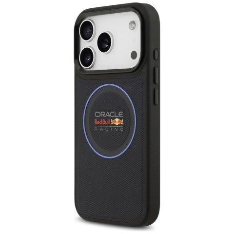Red Bull Meshed Blue Ring & Metal Buttons MagSafe - Etui iPhone 17 Pro (granatowy)