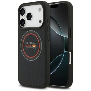 Red Bull Meshed Logo And Red Ring MagSafe - Etui iPhone 17 Pro (granatowy)