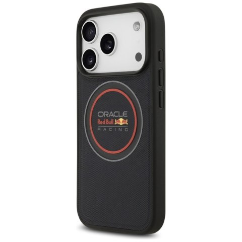 Red Bull Meshed Logo And Red Ring MagSafe - Etui iPhone 17 Pro (granatowy)