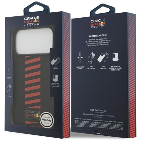 Red Bull Meshed Powerbar MagSafe - Etui iPhone 17 Pro Max (granatowy)